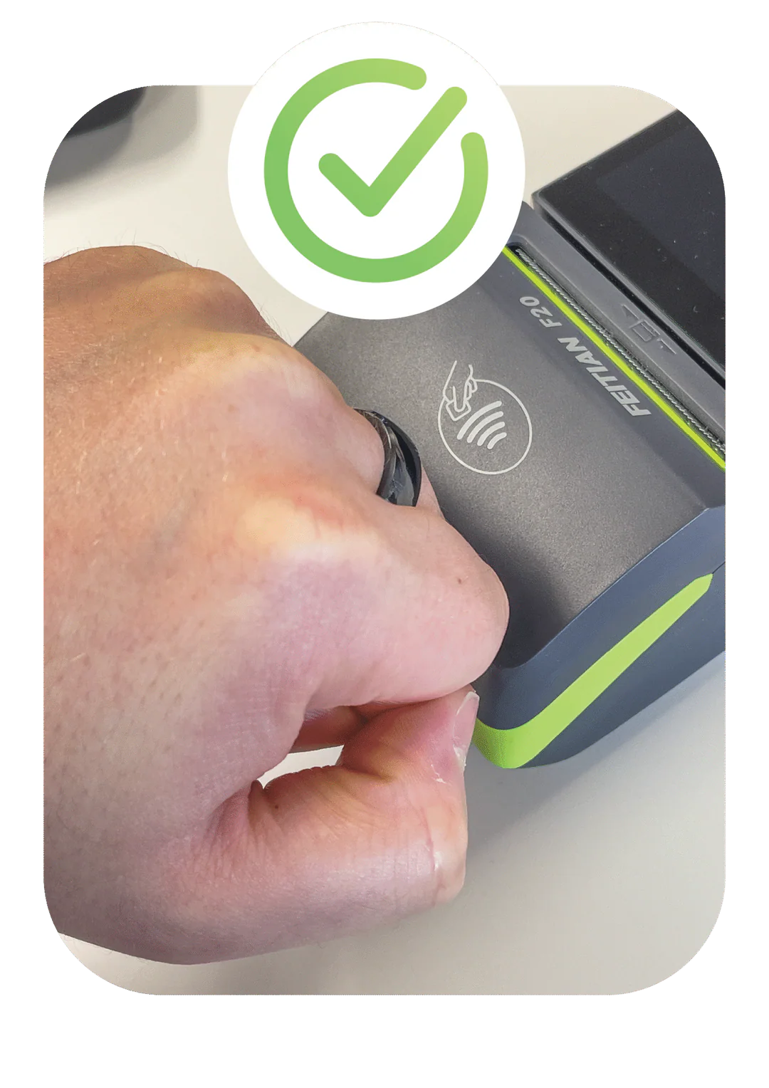 Anillos de pago NFC 

Toca para pagar, simplemente 