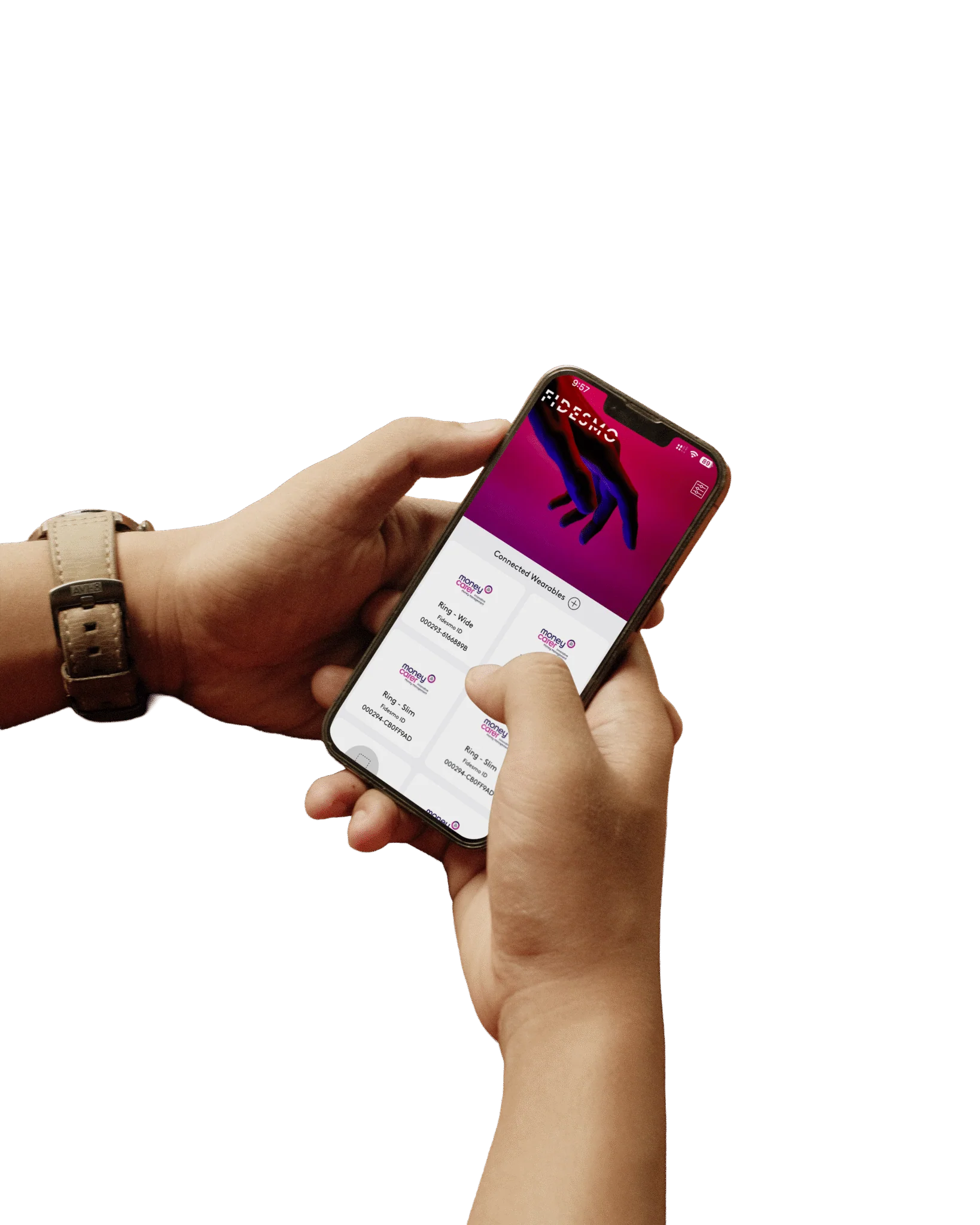 RingPay - Anillos de pago 

Seguro 

Resistente al agua 

Sin bateria 